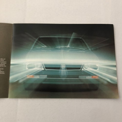 Lancia Gamma Coupe Auto Verkaufsbroschüre Katalog DEUTSCHER TEXT