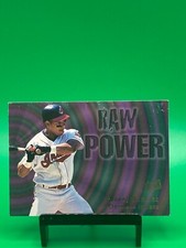 1996 Fleer Ultra #599 Manny Ramirez Cleveland Indians Baseball