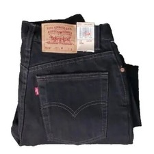 Vintage Levis 512 Jeans Red Tab Black Size 11 Juniors Slim Made In USA New Tags