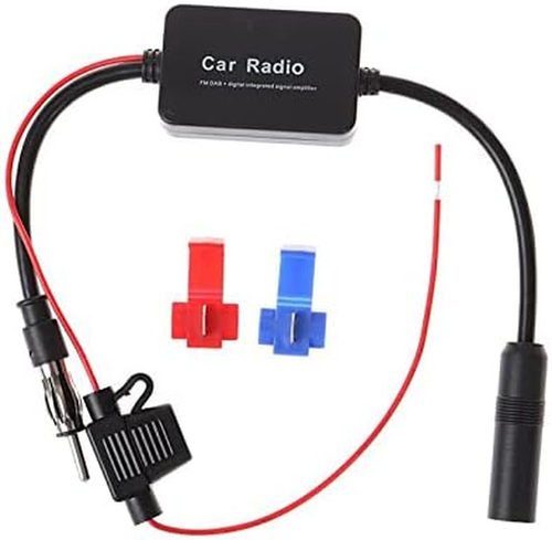 Universal Car Stereo FM Radio Antenna Signal Booster Amplifier Amp 12V Power Sup - Picture 3 of 10