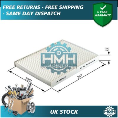 Fits Mercedes Vito 2003-2014 Viano 2003-2014 + Other Models HMH Cabin Filter #1