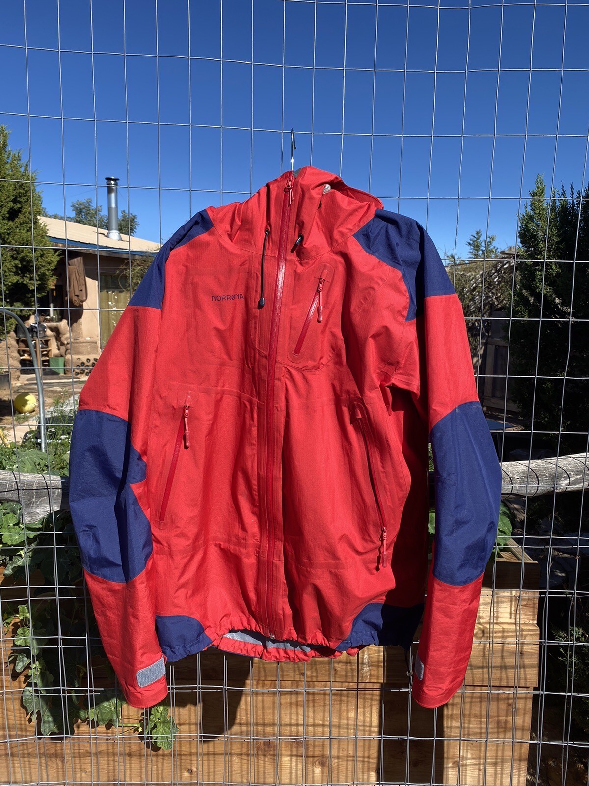 ARC'TERYX Giacca Norrona Svalbard Shell antipioggia XL rosso Arcteryx