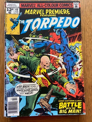 Marvel Premiere issue 40 from February 1978 - Free Post