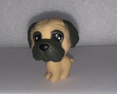 ARTLIST COLLECTION PUG THE DOG  2  FIGURE SOFT RUBBER