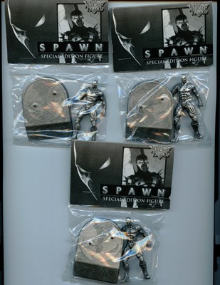 2'' Spawn Special Variant 3 Figure Lot Movie New 1998 McFarlane Toys  Amricons