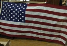 50 Star American Flag USA . - APPROX 5' X 9 1/2'  59 " X 117 " 