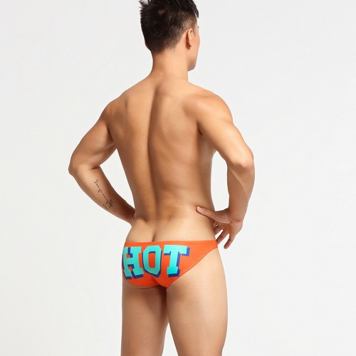 Seobean Men's Hot Sexy Emotion Expression Funny Underwear Gay Bikini Briefs - Picture 15 of 26