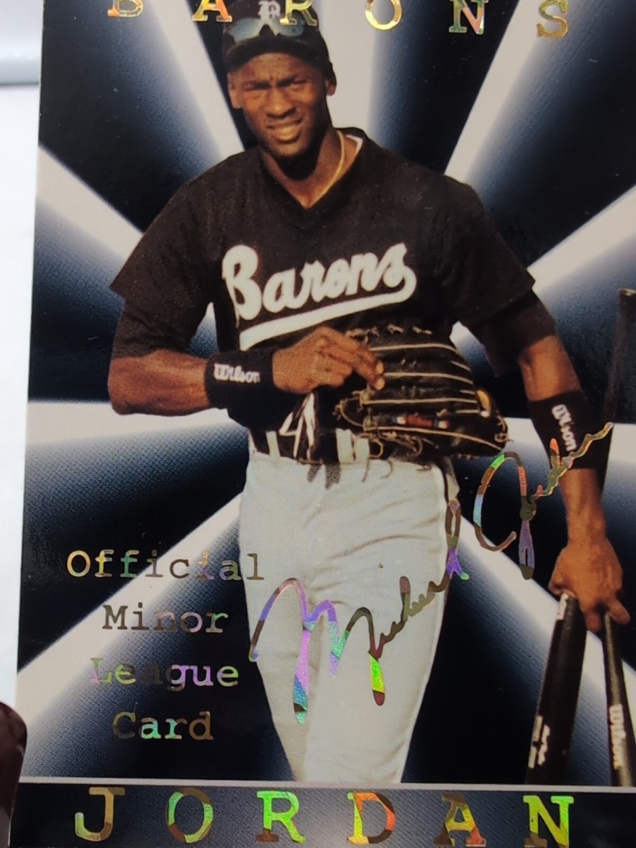 1994年 マイケルジョーダンMLB バーミングハム・バロンズ 当時物
