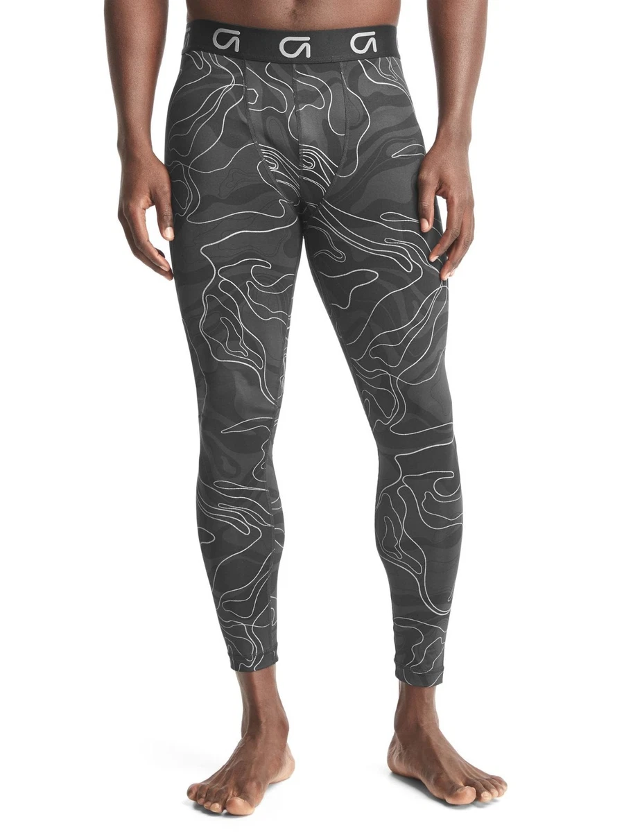 Gap Fit Reflective compression base layer tights True Black SIZE