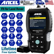ANCEL LD700 Car All System Scanner OBD2 Diagnostic Scan Tool Fit for Land Rover