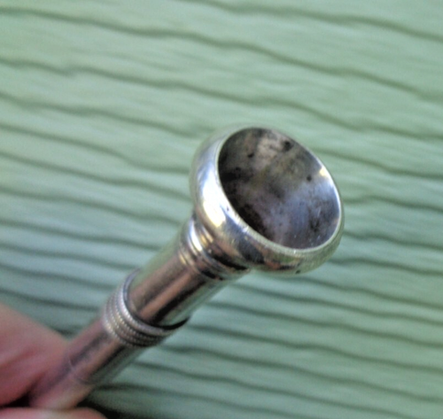 Silver Cigar Piercer Cutter Vintage hallmark 1935 Birmingham for watch chain etc - Picture 6 of 6
