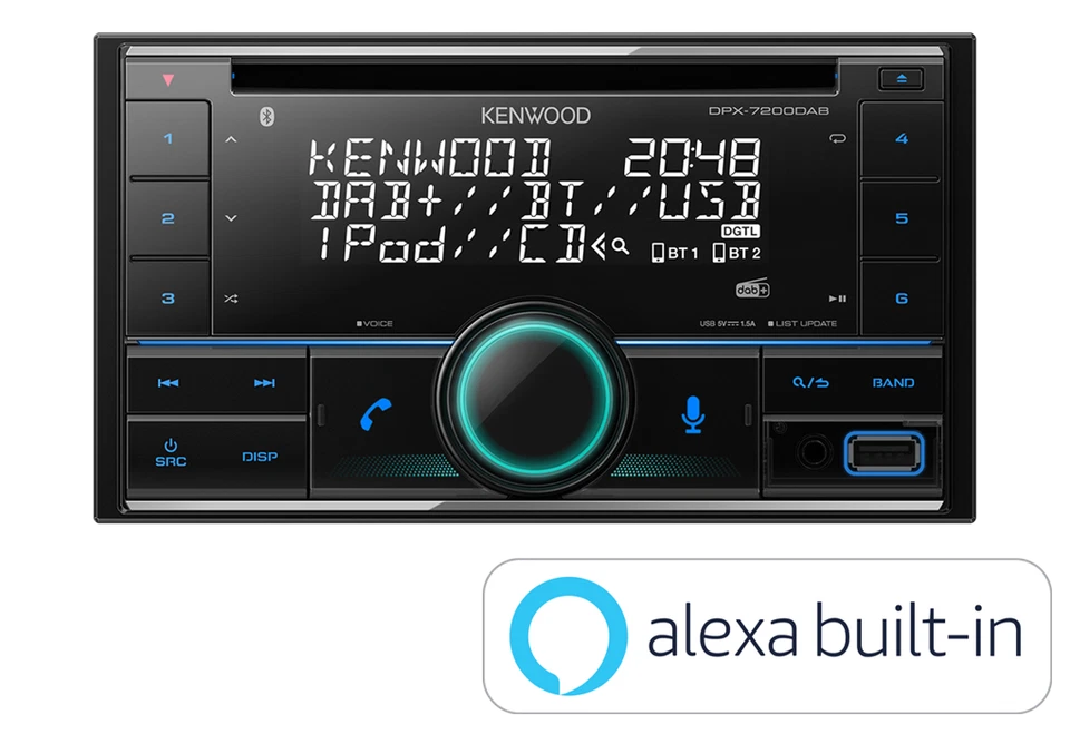Kenwood CD Bluetooth DAB+ USB Radio Antenne inkl für VW Golf 5 6 Plus 2003 -2012 - Bild 4 von 4