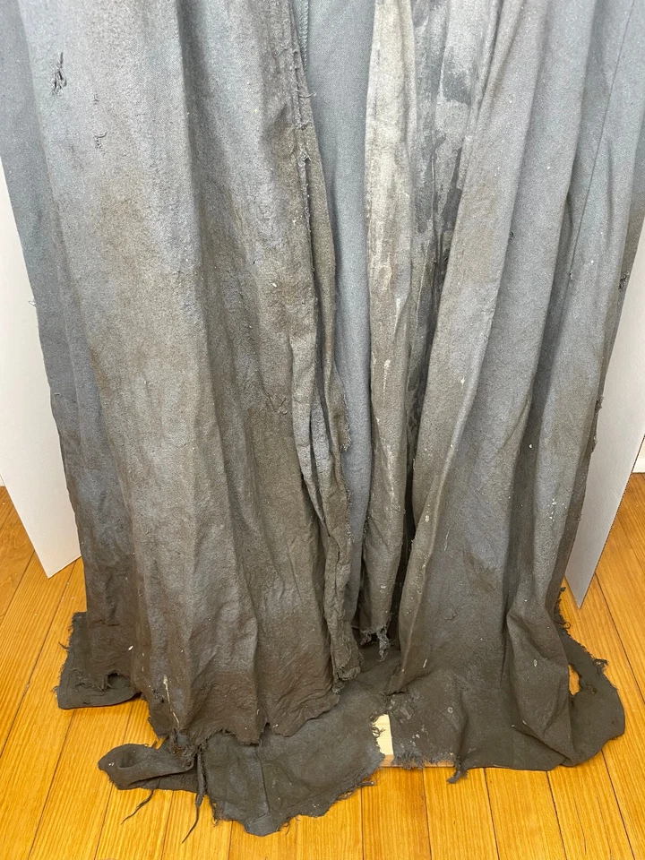 Capa de fantasía hecha a mano - azul oscuro - cosplay - aspecto de socorro - pequeña Foto 3 de 4