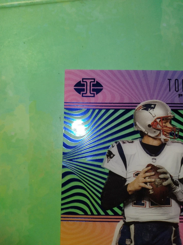 Tom Brady 2018 Illusions Ser#/149 Blue Acetate Refractor - Image 3 of 4