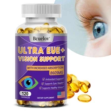 Eye Health Supplement, Lutein and Zeaxanthin, Vision Health, Eye Strain Support