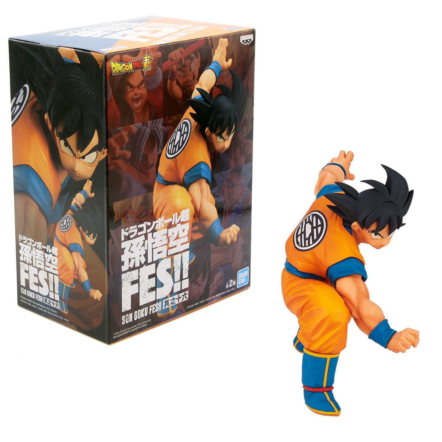 Banpresto Dragon Ball Super Son Goku Fes!! Boneco do Goku Volume 6 Super  Saiyajin 4 Son