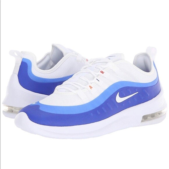 air max axis white blue