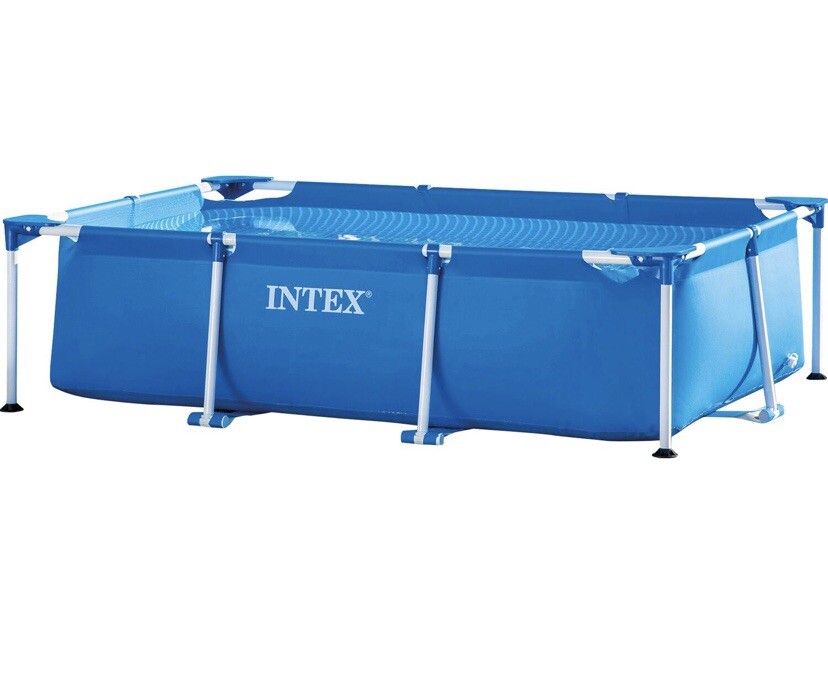 Piscina Rectangular Marco 220X150X60 Cm Piscina Piscina Piscina De Montaje Nuevo