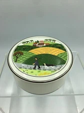 Villeroy & Boch Design Naif Vitro Porcelain Keepsake Trinket Box Signed Laplau 6