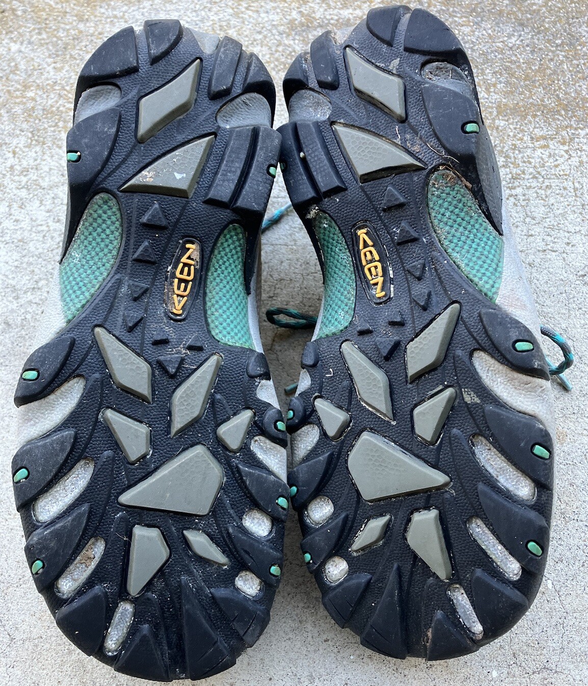 Scarpe da trekking impermeabili KEEN Dry Targhee II 1004089 da donna taglia 9 5 marrone verde acqua