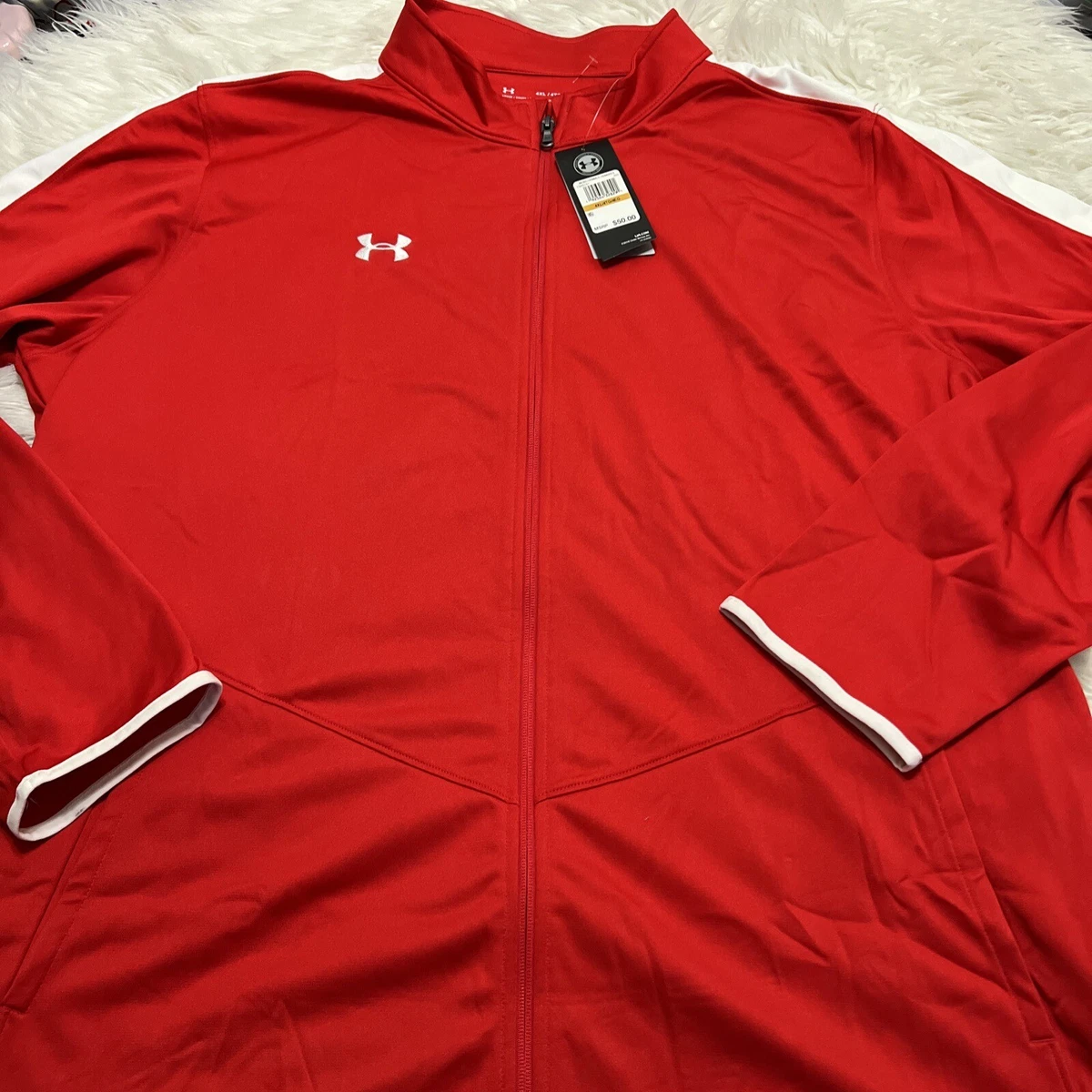 Under Armour 4XL Men s Royal Rival Knit Sweat Jacket 1326761 600