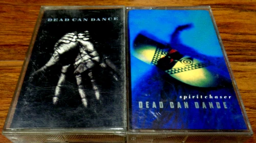 DEAD CAN DANCE 2 CASSETTE TAPE LOT INTO LABYRINTH + SPIRITCHASER TESTED (4AD)