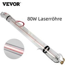 VEVOR CO2 Laserröhre für Lasergravur Schneiden Maschine 80W Glas Laser Rohr