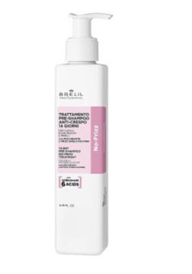 Brelil Straightening No Frizz Pre Shampoo Treatment for All Hair Types 6.7 fl.oz