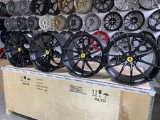 Original Ferrari 812 Superfast Felgen Jantes WHEELS Rims Cerchi Black Opaque