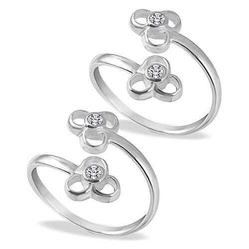 Stylish Designer 925 Sterling Silver Contemporary Toe Ring