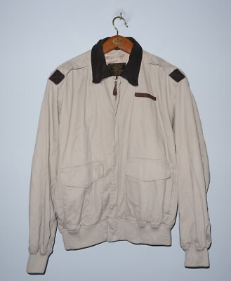 COCKPIT Mens Type A-2 Air Force Bomber Flight Jacket Size M