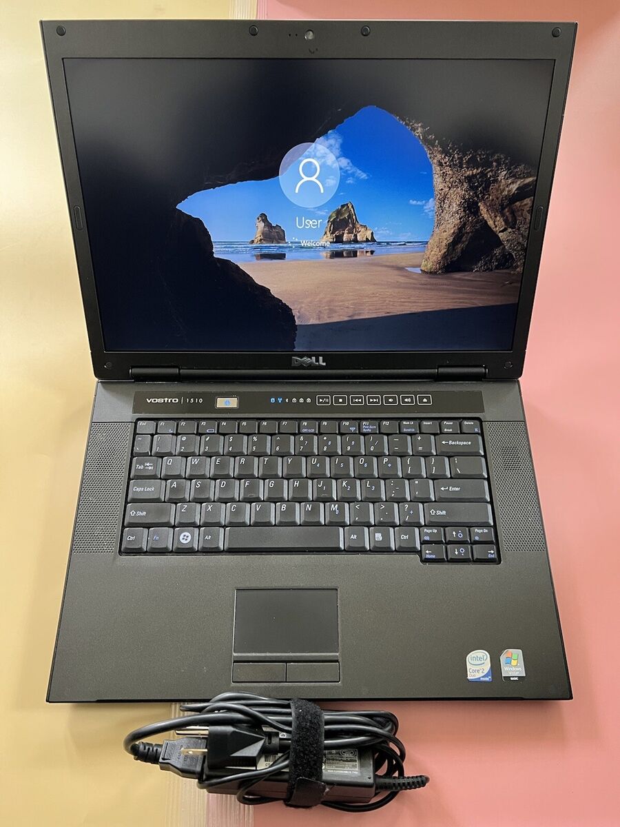 Dell Vostro 1510 Intel Core 2 Duo 1.80GHz 3GB RAM 160GB HDD Dell Vostro 1510 Intel Core 2 Duo 1.80GHz 3GB RAM 160GB HDD