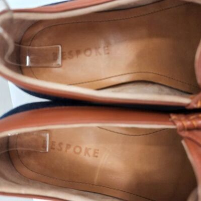 BESPOKE Designed by Ravi Custom Denim Horse Bit Loafers  display picture 1