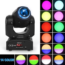 120W 8Gobo Moving Head Stage Light RGB LED DJ DMX Strobe Beam Club Party Lights