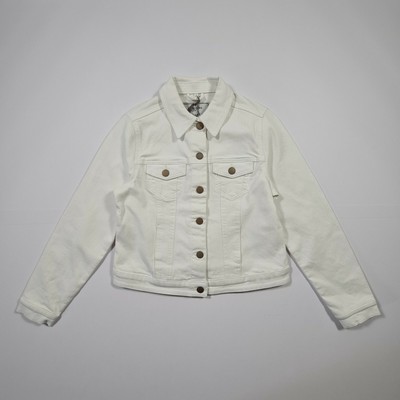 principles white denim jacket