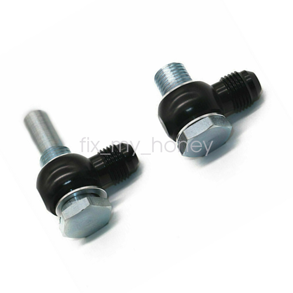 New 6AN x 1/4NPSM 90 Degree Banjo Fitting Fits 9710 GM 4L80E Trans Oil