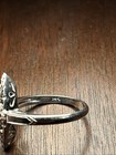 14k Solid White Gold Ring Weighs 3.83 Grams Size 6.75 — photo 10