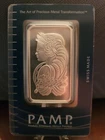 1 oz Pamp Suisse Lady Fortuna .999 Fine Silver Bar - In Assay Card # B011560