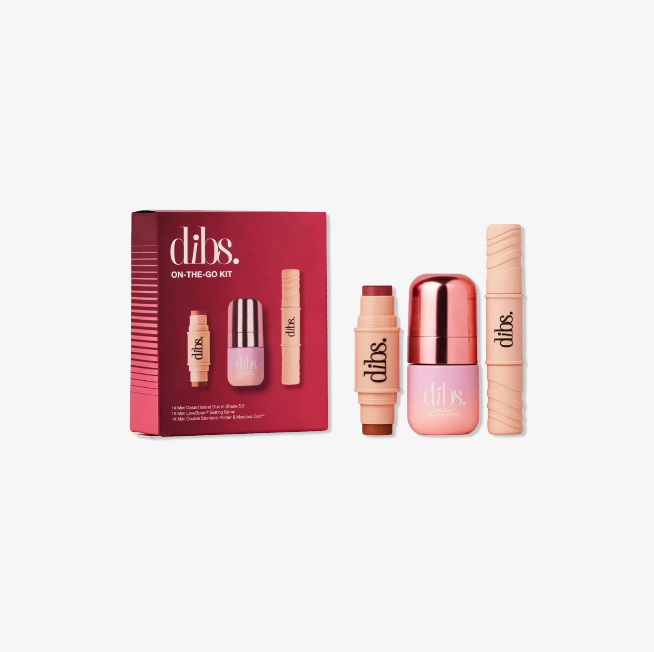 DIBS Beauty On-The-Go Kit, Travel Size Makeup, Choose Variations, Free Shipping