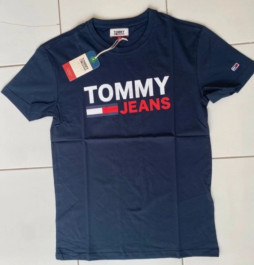 T shirt Tommy Jeans marine, neuf TS - Photo 1/4
