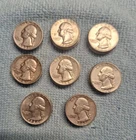 Roll of 40 Washington Silver Quarters 90% Silver Mixed Date (CIRCULATED)