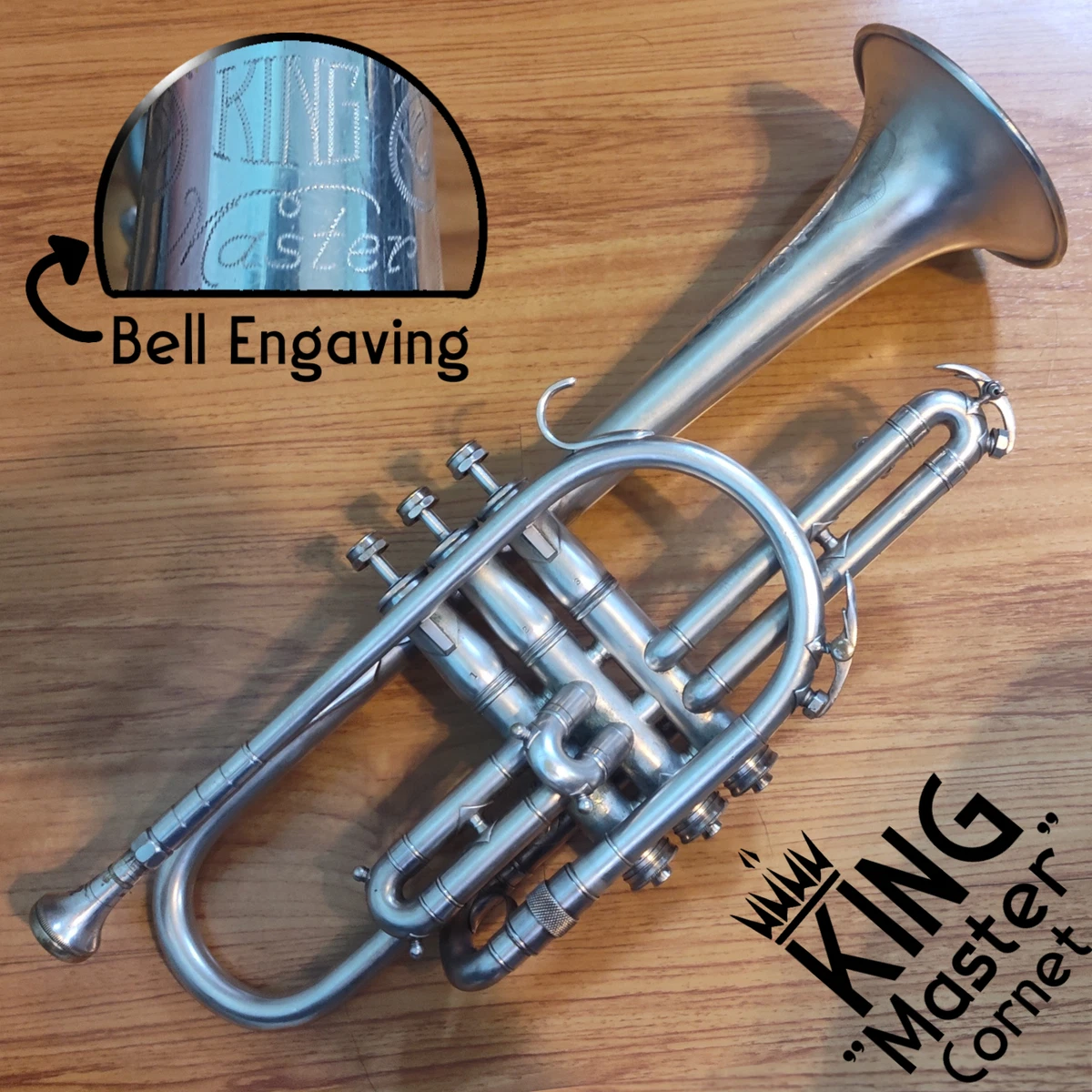 King Silver Finish Cornets for sale | eBay