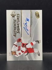 #AS-MN Martin Necas 2021-22 SP AU Auto Carolina Hurricanes Authentic Signatures