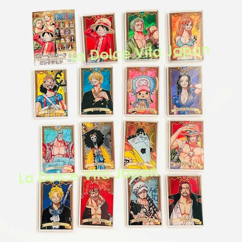 ONE PIECE Status Card Collection Vol. 1 Complete All 15 types Mugiwara Store