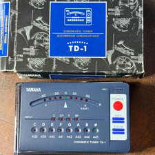 New Old Stock Working Yamaha TD-1  Chromatic Tuner