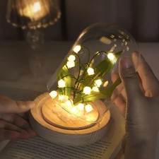 Novelty Lighting Artificial Flowers DIY Handmade Lily Of The Valley Glowing Nigh