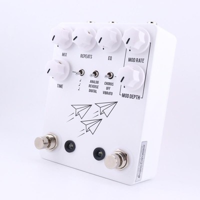 JHS Pedals USED   FLIGHT DELAY WHITE  (JHS) Used Delay