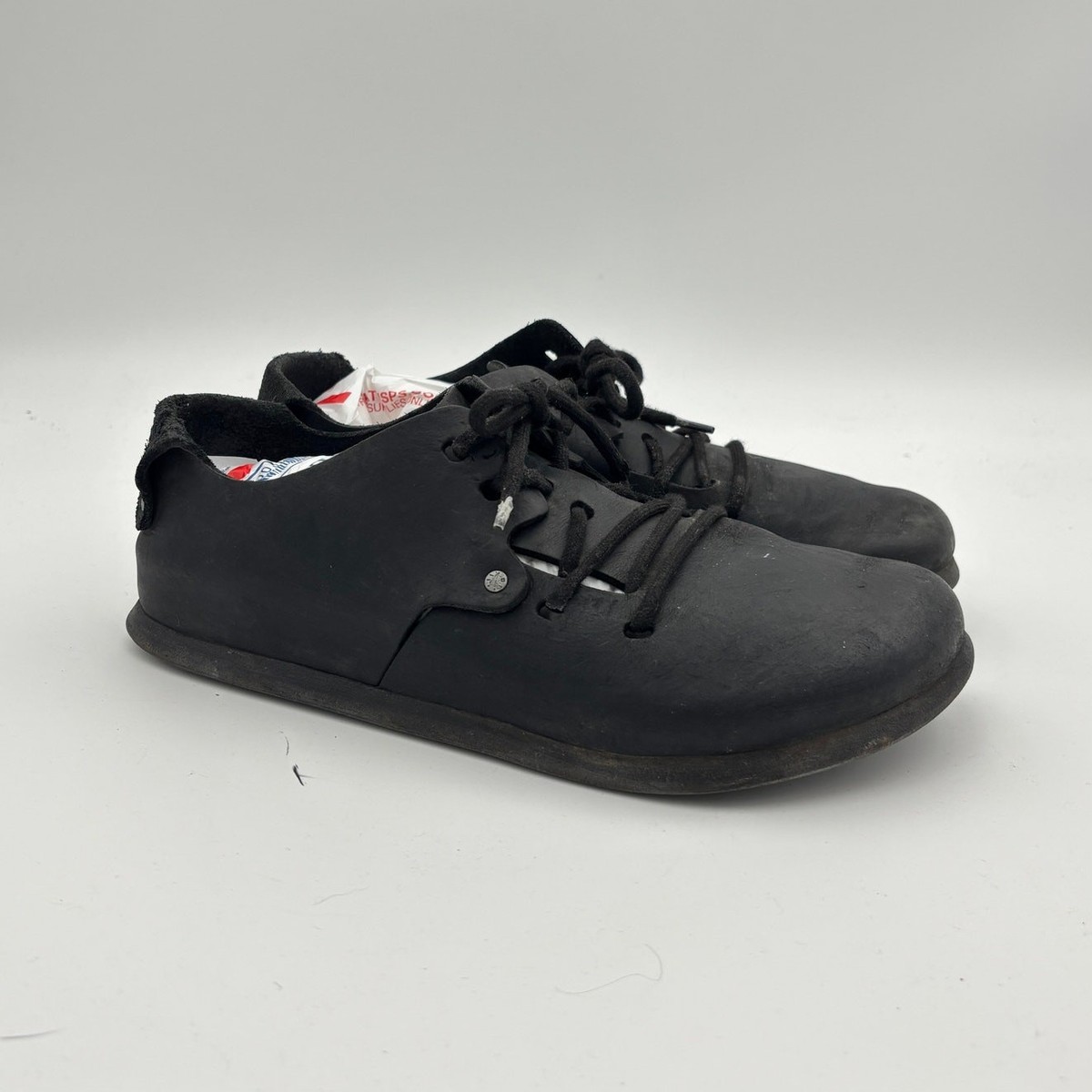Birkenstock Montana Oiled Leather Lace Up Shoes 40 M's 7-7.5 W's 9