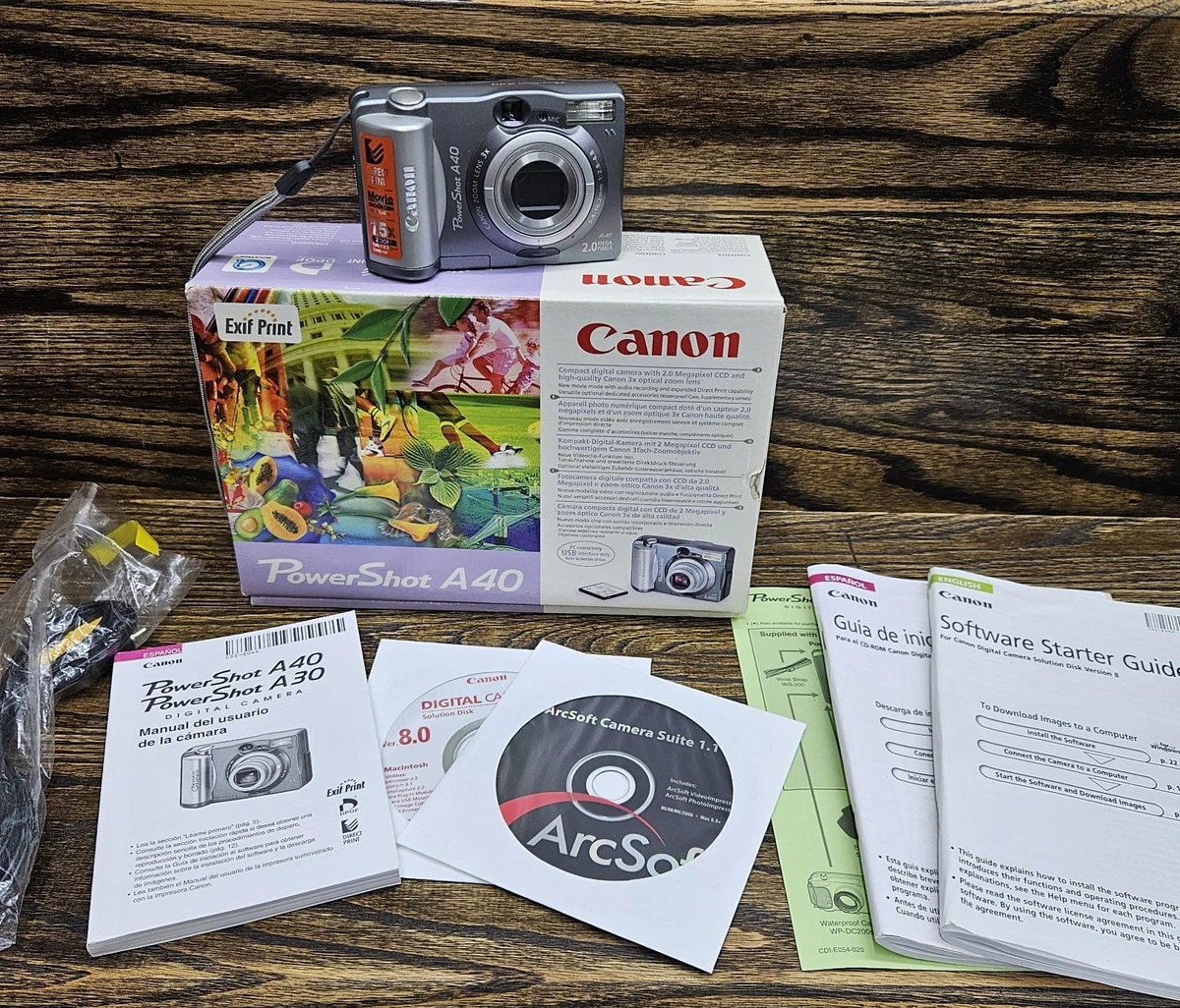 25+ Canon PowerShot A40 Digital Cameras for sale | Updated Oct 2026