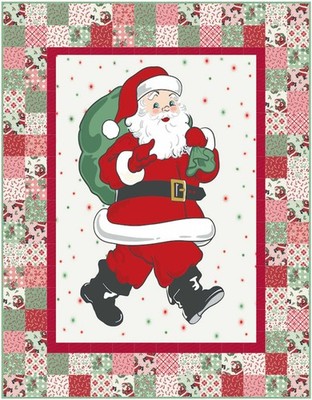 Holly Jolly Santa Quilt Pattern PASTRY SHOP DESIGN